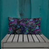 Midnight Mushrooms Rectangular Pillow
