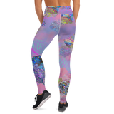 Crystal Clouds Yoga Leggings