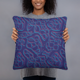 Wormhole Square Pillow