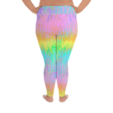Rainbow Melt Plus Size Leggings