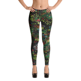Midnight Mushrooms Leggings