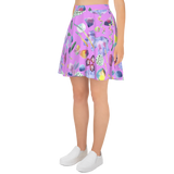 Bubblegum Garden Skater Skirt