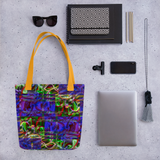 Alien Puke; Satellite Image Tote bag