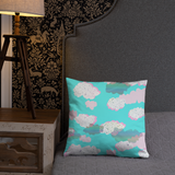 Cloudy Daze Square Pillow