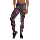 Sunset Shrooms Yoga Leggings