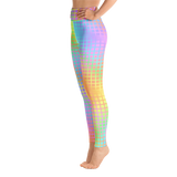 Rainbow Grid Yoga Leggings