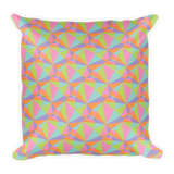Pastel Prism Square Pillow