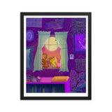 Full Moon Energy Framed Print