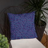 Wormhole Square Pillow