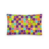 Disco Squares Pillow