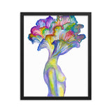 Mushroom Queen Framed Print