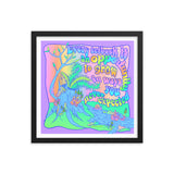 Opportunity to Grow Rainbow Framed Print