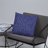 Wormhole Square Pillow