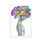 Mushroom Queen Framed Print