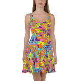 Groovy Shroom Skater Dress