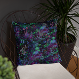 Space Shrooms Square Pillow