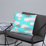 Cloudy Daze Square Pillow