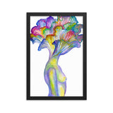 Mushroom Queen Framed Print