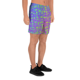 Psychedelic Mess Athletic Long Shorts