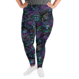 Space Shrooms Plus Size Leggings
