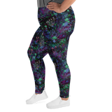 Space Shrooms Plus Size Leggings