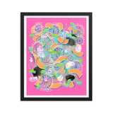 Alien Organism 8 Framed Print