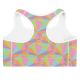 Pastel Prism Sports bra