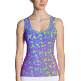 Psychedelic Mess Sublimation Cut & Sew Tank Top