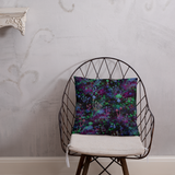 Space Shrooms Square Pillow