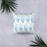 Garden Hands Square Pillow