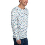 Blue Shrooms Unisex Sweatshirt