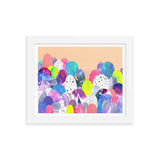 Gumdrops Mountaintops 3 Framed Print