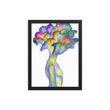 Mushroom Queen Framed Print