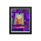 Full Moon Energy Framed Print