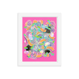 Alien Organism 8 Framed Print