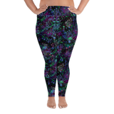 Space Shrooms Plus Size Leggings