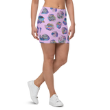 Crystal Cluster Mini Skirt