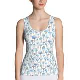 Blue Shroom Long Tank Top
