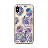 Crystal Cluster Liquid Glitter Phone Case