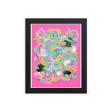 Alien Organism 8 Framed Print
