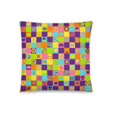 Disco Squares Pillow