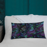 Midnight Mushrooms Rectangular Pillow