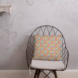 Pastel Prism Square Pillow