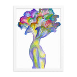 Mushroom Queen Framed Print