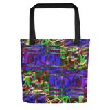 Alien Puke; Satellite Image Tote bag