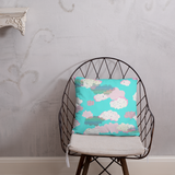 Cloudy Daze Square Pillow