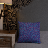Wormhole Square Pillow