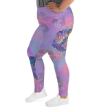 Crystal Clouds Plus Size Leggings