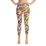Disco Squares Yoga Leggings
