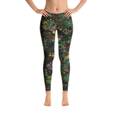 Midnight Mushrooms Leggings